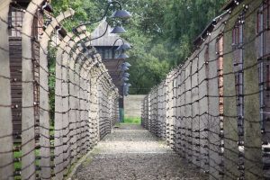 Walls of Auschwitz Death Camps